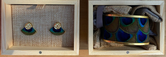 Brackish Matching Cuff and Earrings