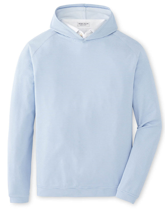 Peter Millar Pine Sugar Stripe Performance Hoodie