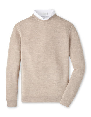 Men's Peter Millar Autumn Crest Honeycomb Crewneck Sweater